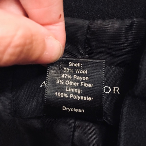 Ann Taylor Ruffled Pea Coat - Picture 5 of 5